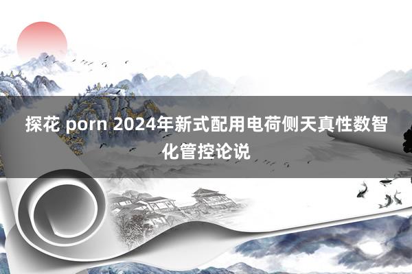 探花 porn 2024年新式配用电荷侧天真性数智化管控论说