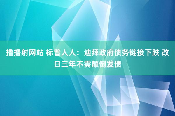 撸撸射网站 标普人人：迪拜政府债务链接下跌 改日三年不需颠倒发债